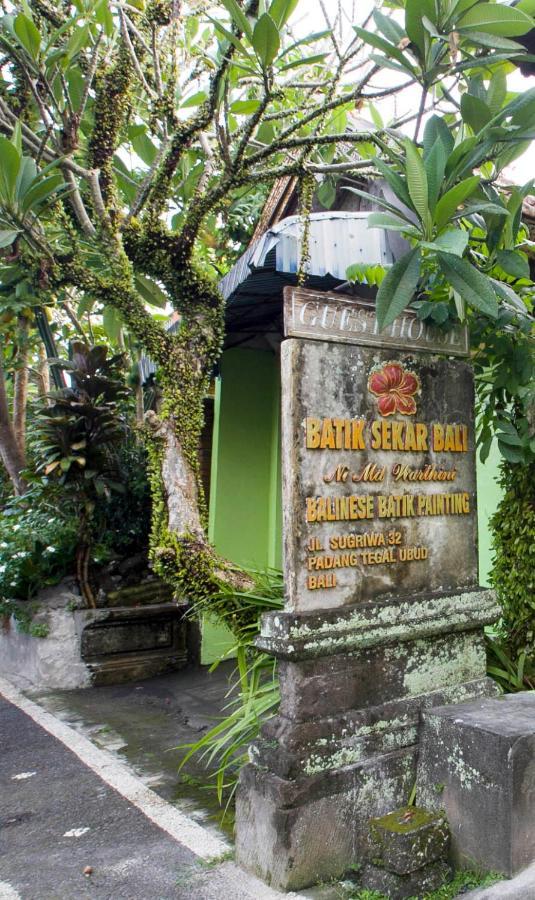 Batik Sekar Bali Guest House Ubud Exterior foto